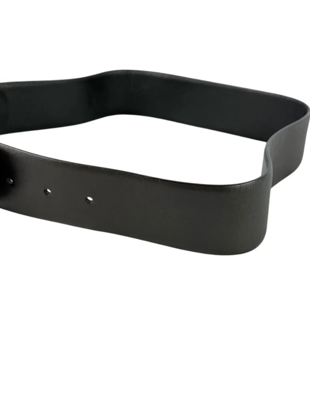 SALVATORE FERRAGAMO Gancini Reversible Black Brown Leather Large Buckle 28/70